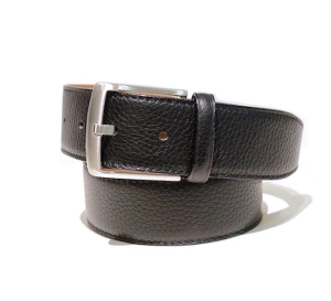 Talamone 40-cintura pelle uomo artigianale colore nero