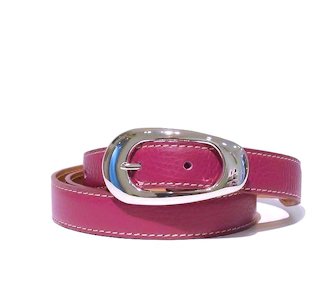 Cinture in pelle artigianali da donna