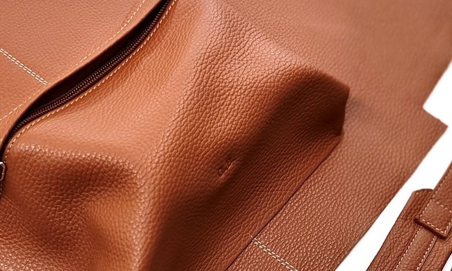 Custom leather backpack made in Italy