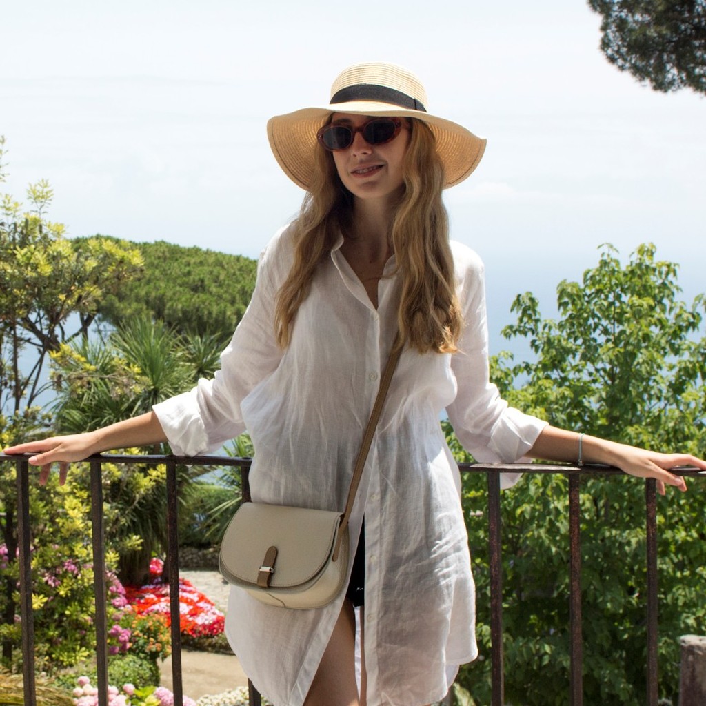 Costiera Amalfitana: visitando Ravello con la mia borsa in pelle Irina
