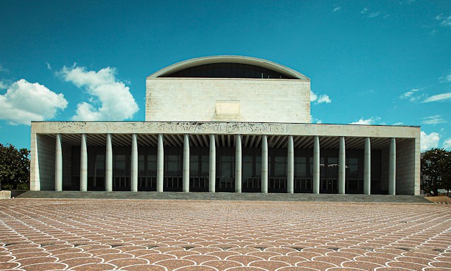 Modernist architecture in EUR, Rome - Best Neighborhoods to Stay in Rome