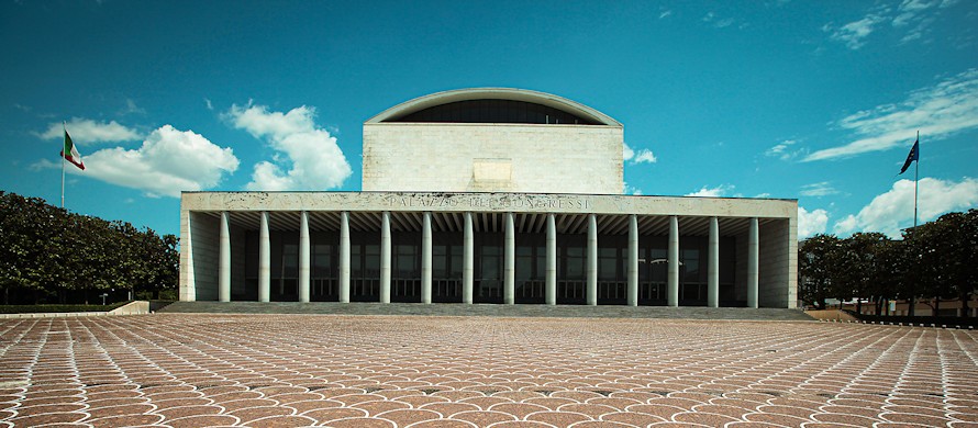 Modernist architecture in EUR, Rome - Best Neighborhoods to Stay in Rome