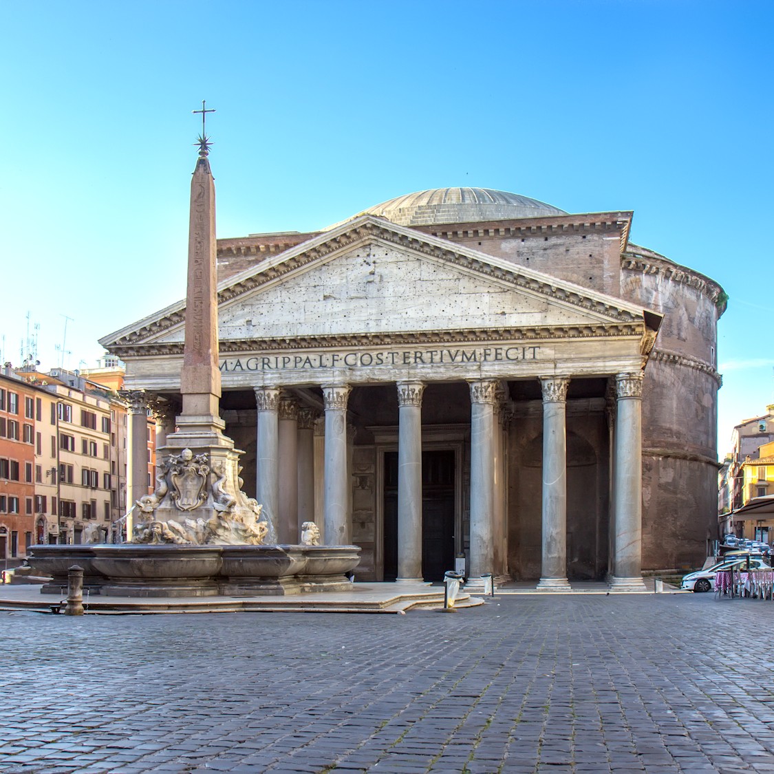 Pantheon Rome historic temple near Piazza Navona