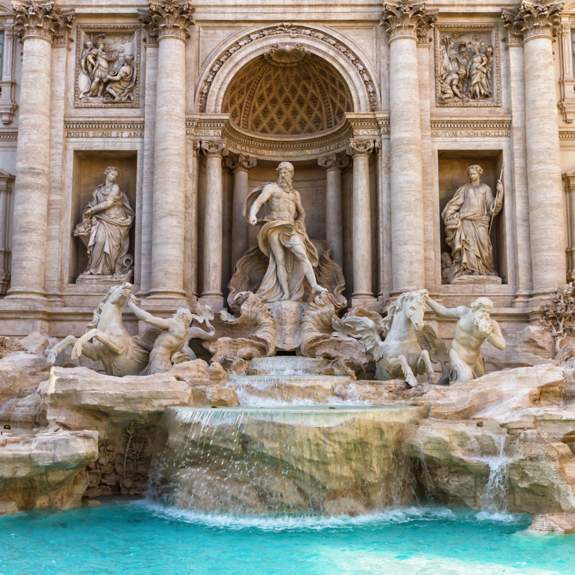 Trevi Fountain Rome famous landmark