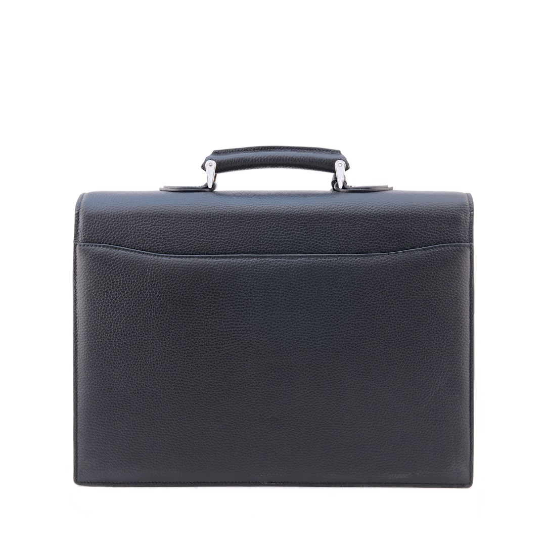 Borsa da lavoro in pelle da uomo Gaetano 40 - Vista posteriore